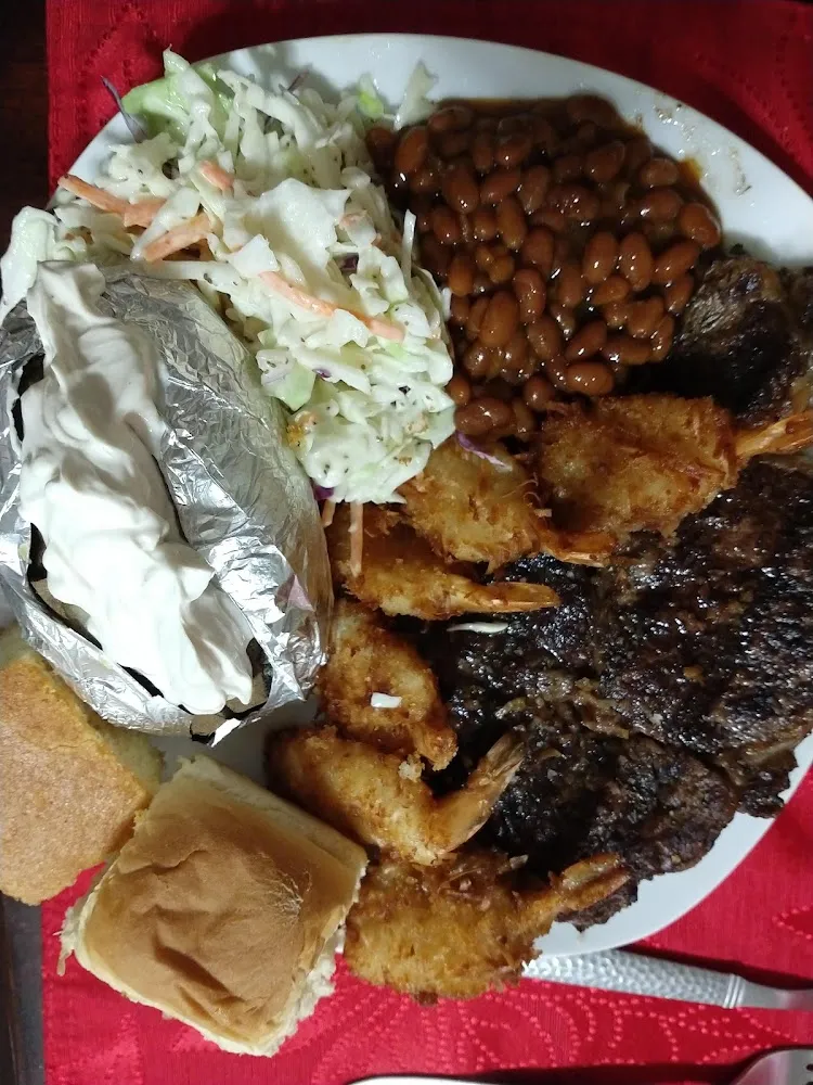 1 200's Big BBQ Plate