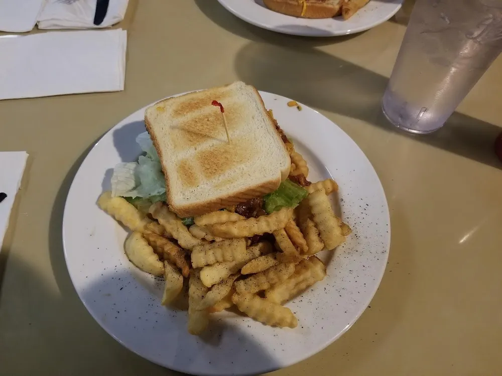 BBQ Bacon Cheddar Burger on Texas Toast