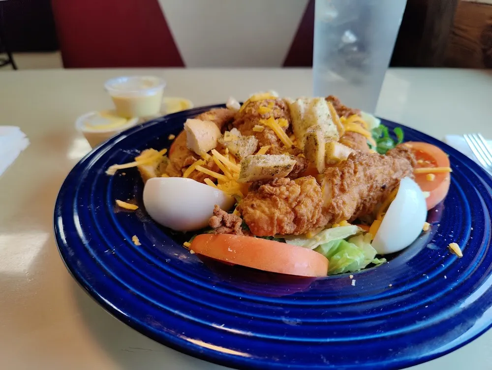 Buffalo Fried Chicken Chef Salad